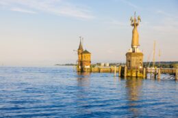 Die malerische Stadt Konstanz am Bodensee